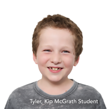 Tyler, Kip McGrath Student